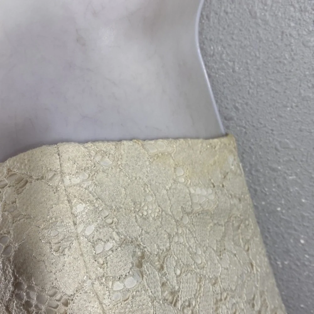 Lilly Pulitzer Marielle Cameo White Strapless Flare Dress NN1 - Picture 11 of 13